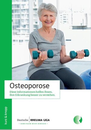 Faltblatt Ratgeber Osteoporose