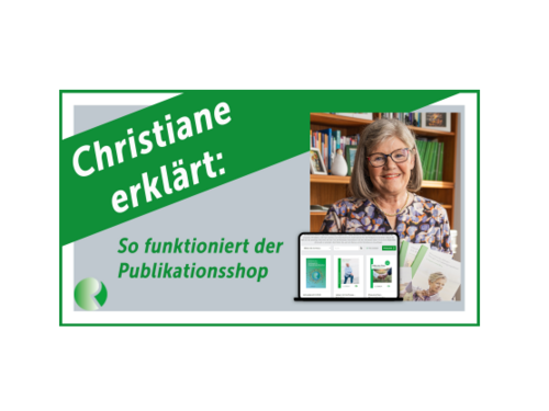 Video: Christiane erklärt den Publikationsshop