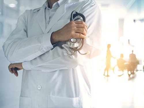 Arzt im Krankenhaus
