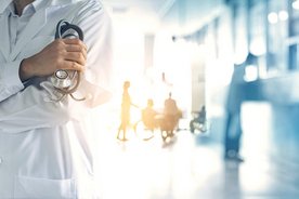 Arzt im Krankenhaus