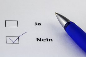 Auswahl "Nein"