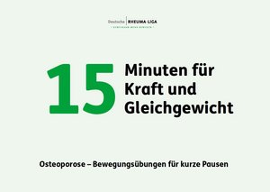 Cover Bewegungsübungen Osteoporose