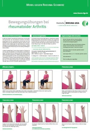 Cover Bewegungsübungen bei Arthritis