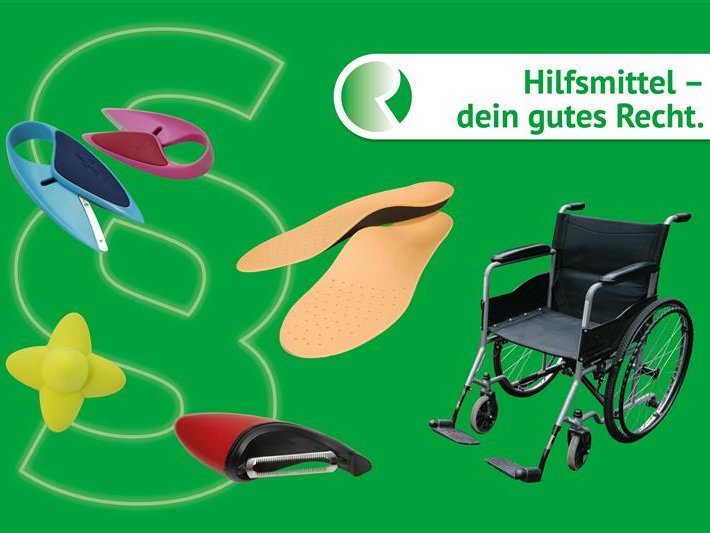 Hilfsmittel können die Lebensqualität von Rheumabetroffenen verbessern.