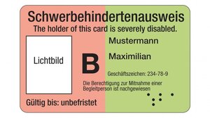 Schwerbehindertenausweis