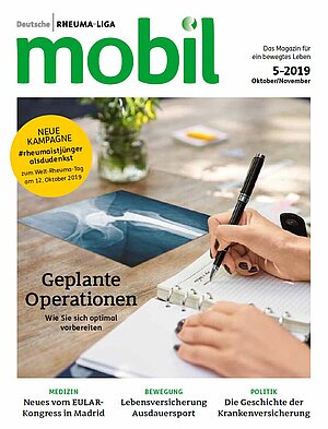 Cover Mitgliederzeitschrift mobil Cover Mitgliederzeitschrift mobil