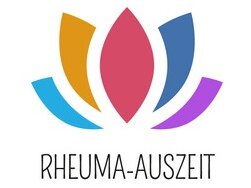 Rheuma Auszeit (bunte Lotosblüte) Lotos Ruhe für  Urlaub wegen Rheuma Liga rheumaliga